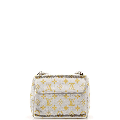 Louis Vuitton Twist Handbag Monogram Sequins Pm