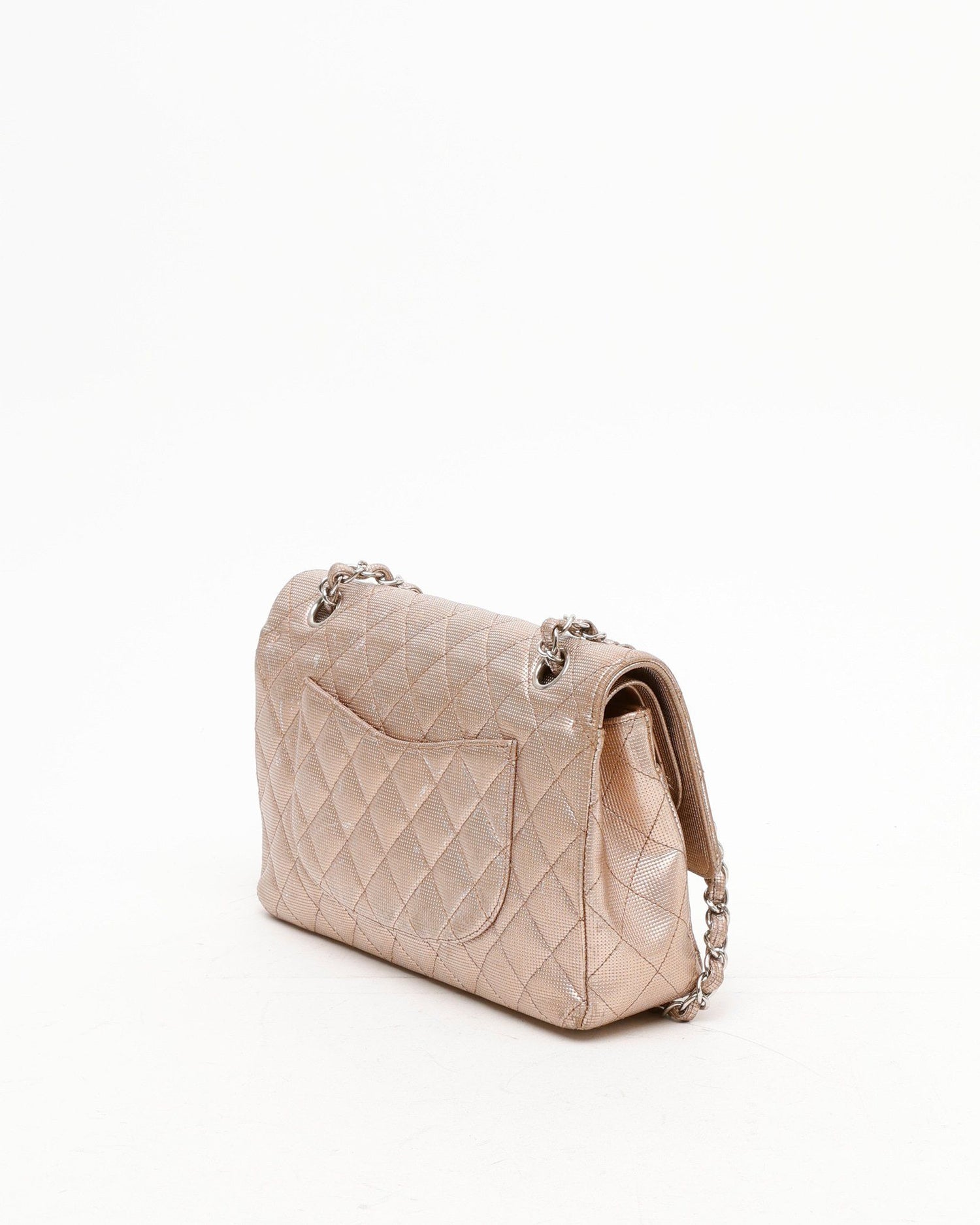 Chanel Classic Metallic Pixel Double Flap Bag