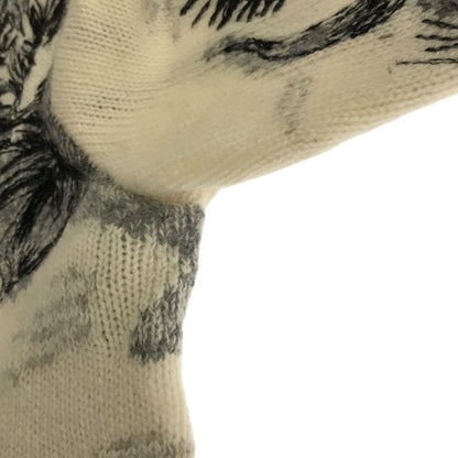 Dior Crew Neck Sweater Knit Cashmere White 34