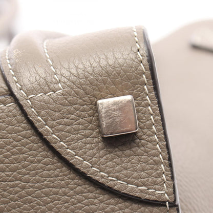 Celine Luggage Micro Shopper Tote Bag Brown Leather 167793