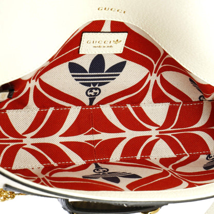 Gucci X Adidas Horsebit 1955 Shoulder Bag Leather East West