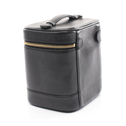 Chanel Coco Mark Handbag A 01998 Calfskin Grained CalfskinBlack