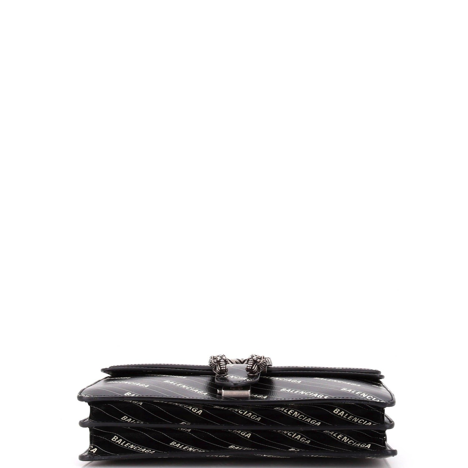 Gucci X Balenciaga The Hacker Project Dionysus Bag Logo Printed Leather Small