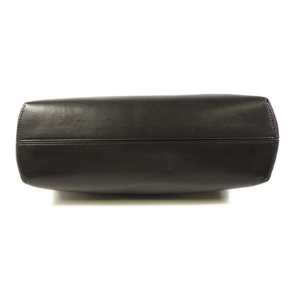 Fendi Cowhide Leather First Medium Golden Shoulder Bag Black Calfskin (cowhide) 8bp 127