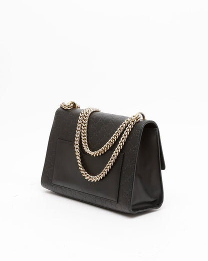 Gucci Medium Guccissima Padlock Bag