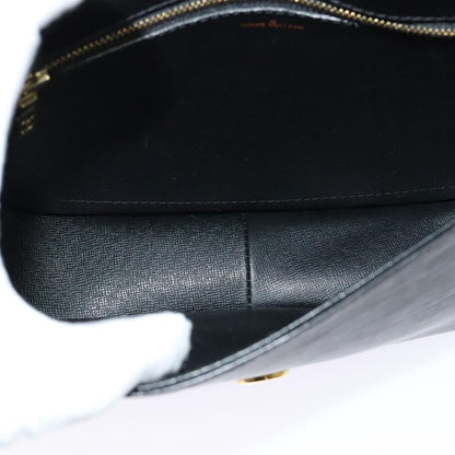 Louis Vuitton Epi Monogram Saint Cloud Gm Bag Black Noir M 52192 Auth