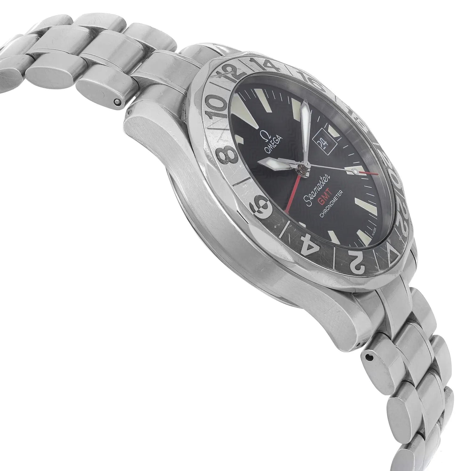 Omega Seamaster GMT 50th Anniversary Steel Black Dial Men Watch 2234.50.00