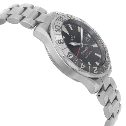 Omega Seamaster GMT 50th Anniversary Steel Black Dial Men Watch 2234.50.00