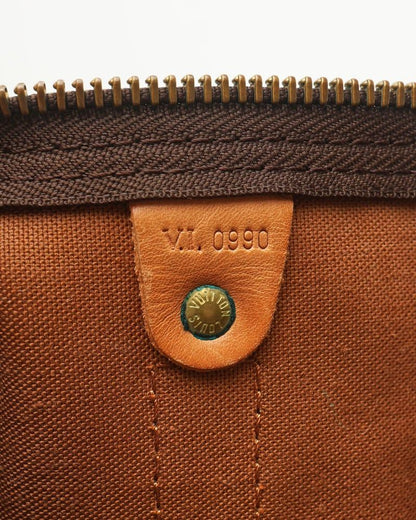 Louis Vuitton Monogram Keepall Bandoliered 50 Weekend Bag