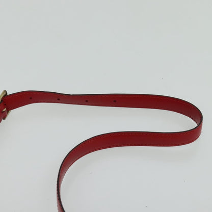 Louis Vuitton Epi Capuchin Shoulder Bag Red M 52347 Lv Auth
