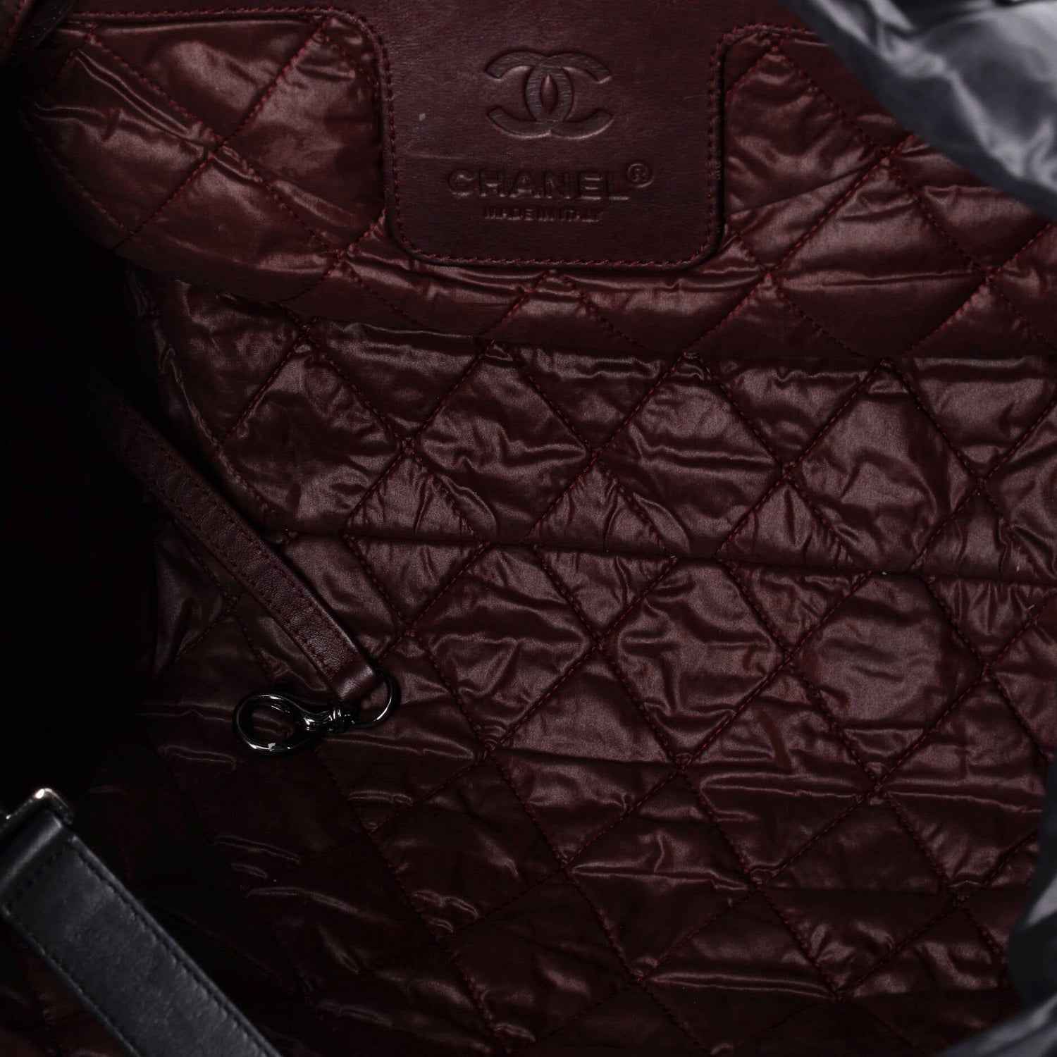 Chanel Coco Cocoon Reversible Tote Quilted Lambskin Small