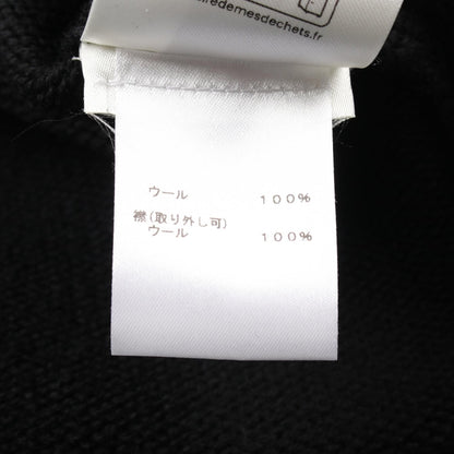 Louis Vuitton Shearling Collar Blouson Rm 241m Zll Hqn 10w Wool Black White