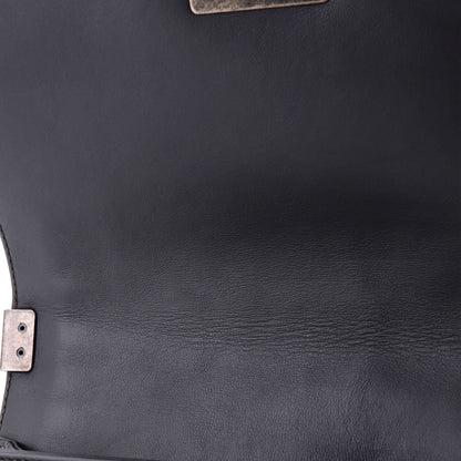 Chanel Boy Flap Bag Braided Tweed Old Medium