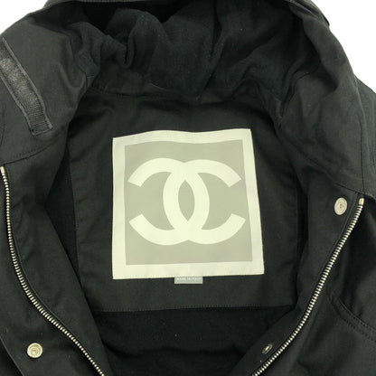 Chanel Black Ski Wear Down Coat + Gloves Included Other Outerwear Polyester P 19994v 11805