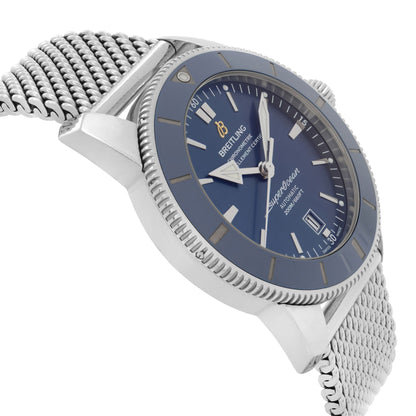 Breitling Superocean Heritage Steel Blue Dial Automatic Mens Watch AB2020161C1A1