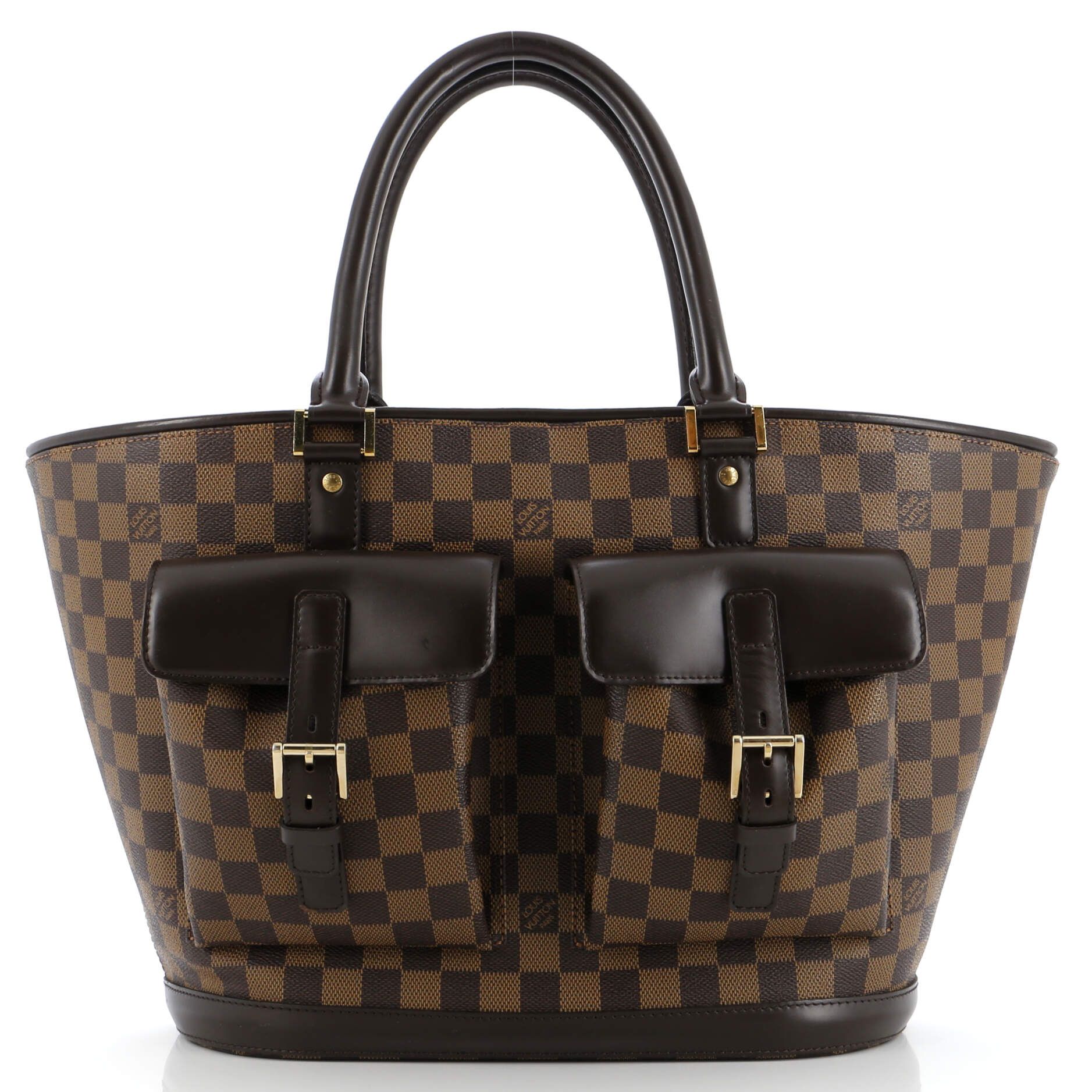 Louis Vuitton Manosque Handbag Damier Gm