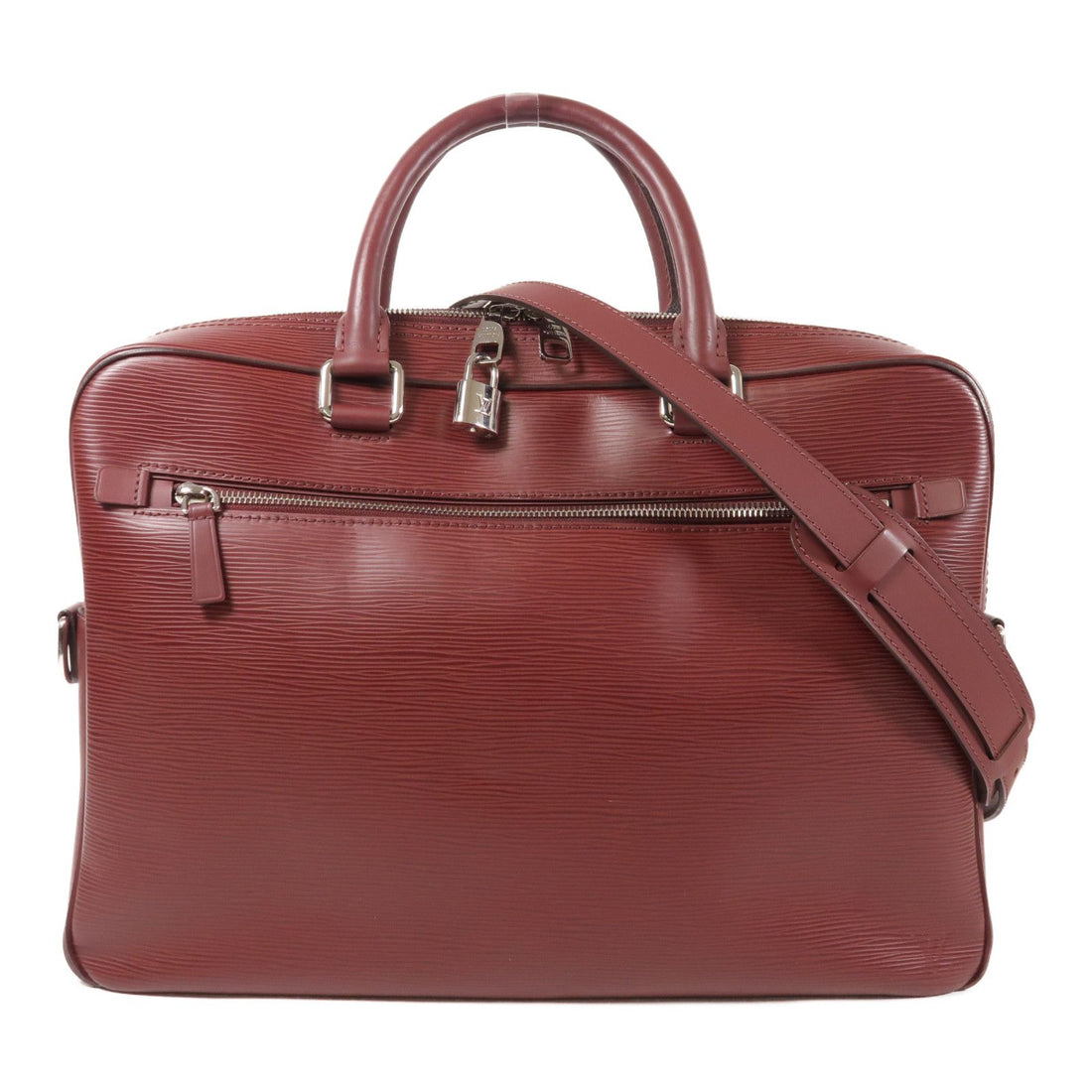 Louis Vuitton Epi Pdb Porte Ginko Hand-hound Shoulder Bag Red 2way Shoulder Bag M 54040