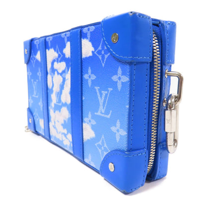 Louis Vuitton Monogram Clouds Soft Trunk Wallet Blue Shoulder Bag M 45432