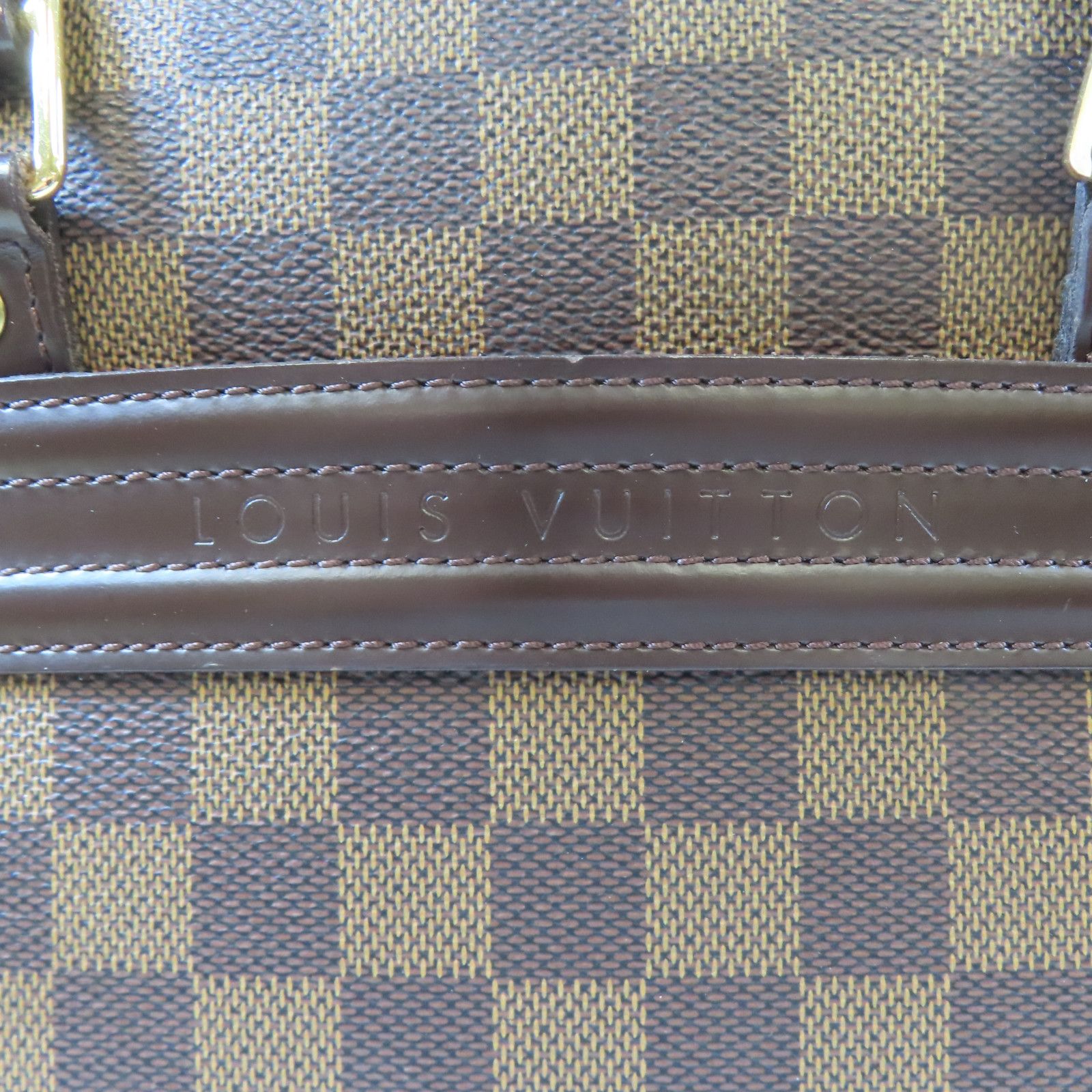 Louis Vuitton [decreased] [grace] Damier Nolita Gold Handmade Bag Color Brown Handbag N 41455