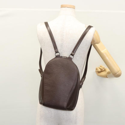 Louis Vuitton Epi Mabillon Backpack Mocha M 5223d Lv Auth