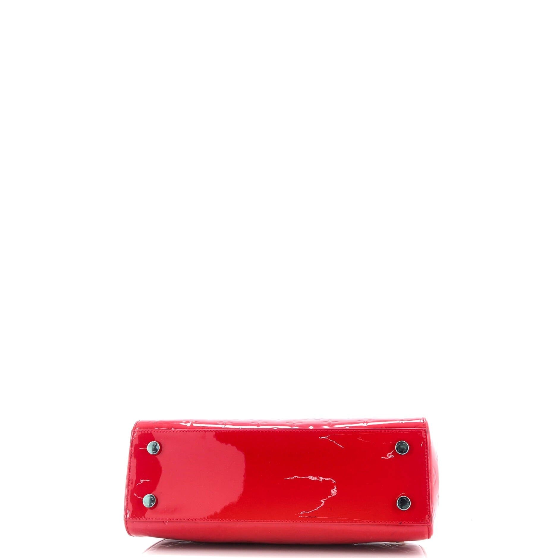 Louis Vuitton Brea Handbag Monogram Vernis Mm