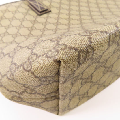 Gucci Layered Canvas Gg Tote Bag Handmade Bag Tote Bag Brown Pvc Coated Canvas 211137