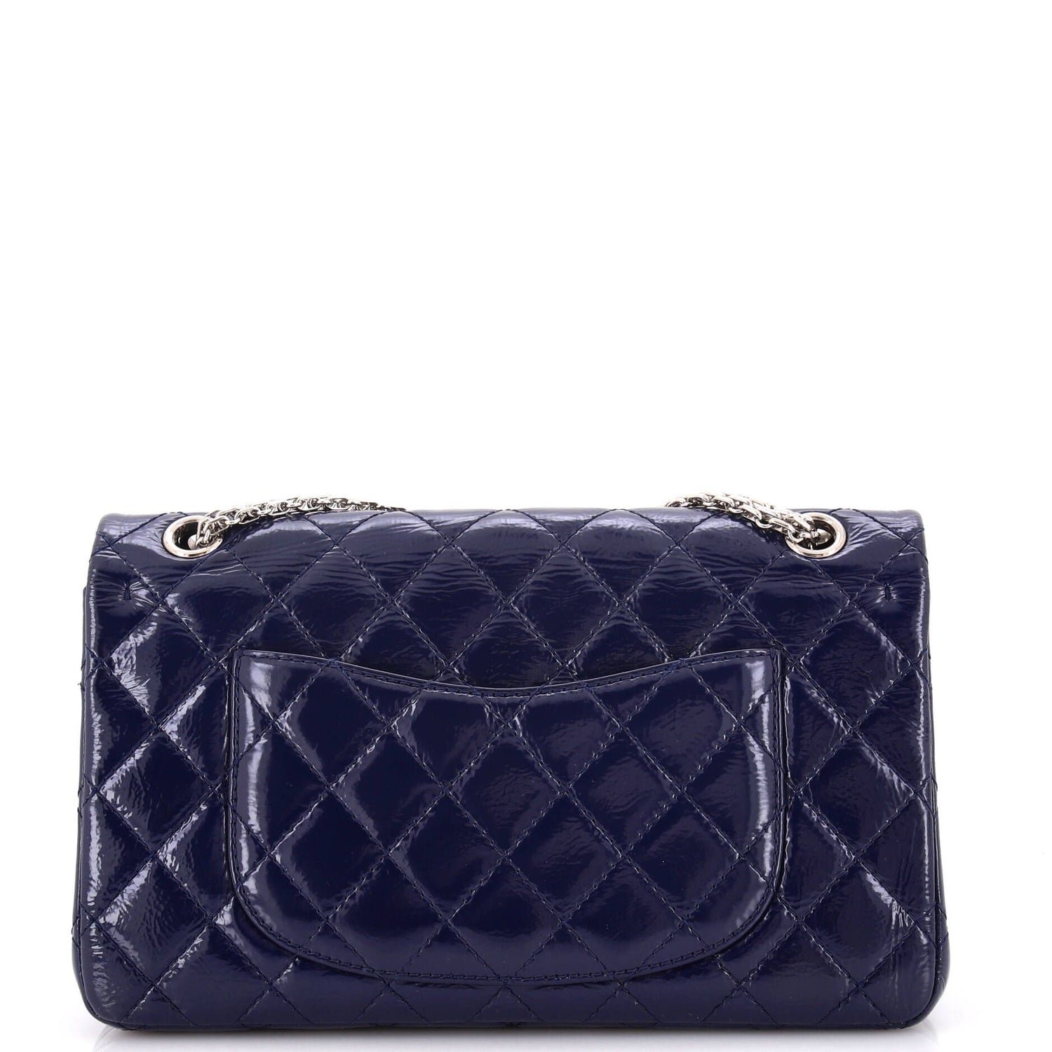 Chanel Reissue 2.55 Flap Bag Quilted Crinkled Patent 226