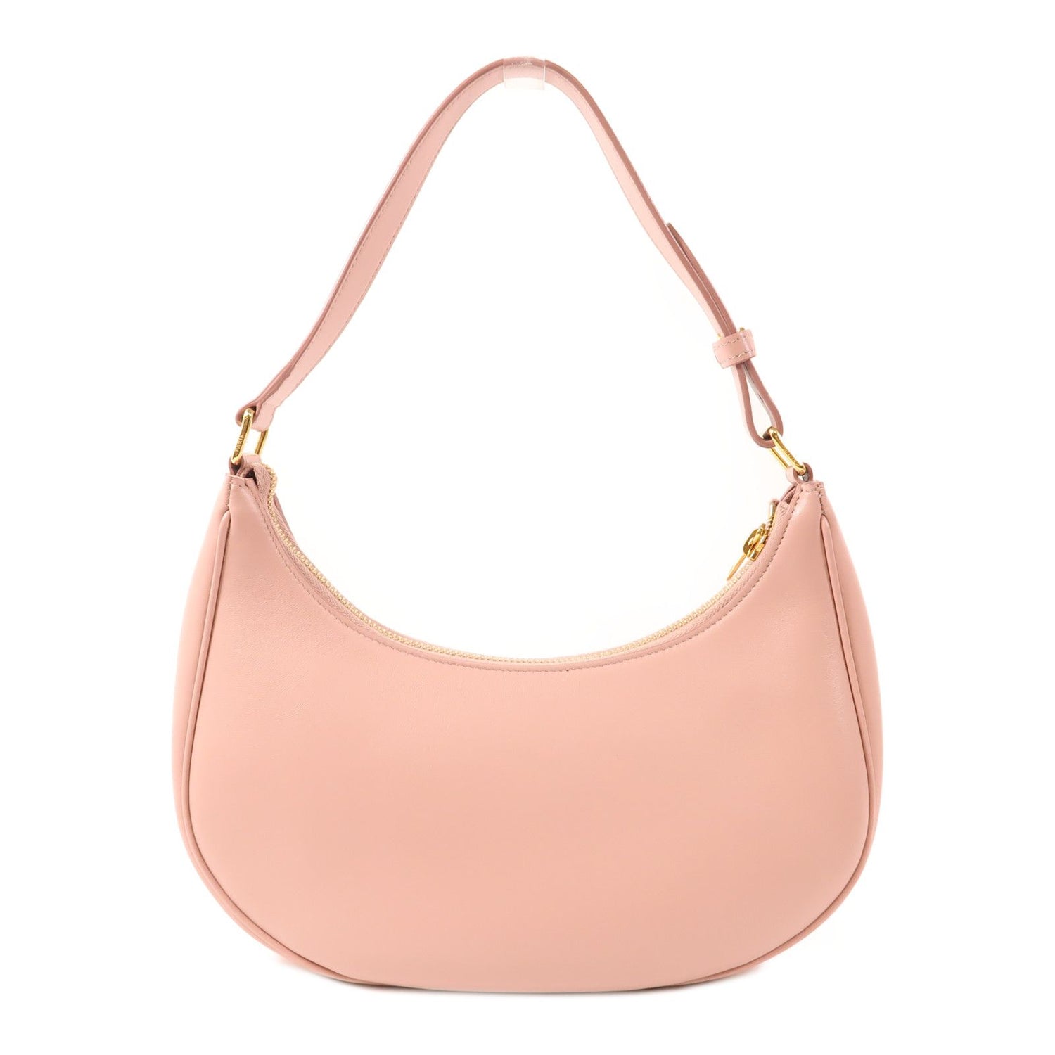 Celine Cowhide Leather Ava Golden Shoulder Bag Pink Calfskin (cowhide) S-ga-5210
