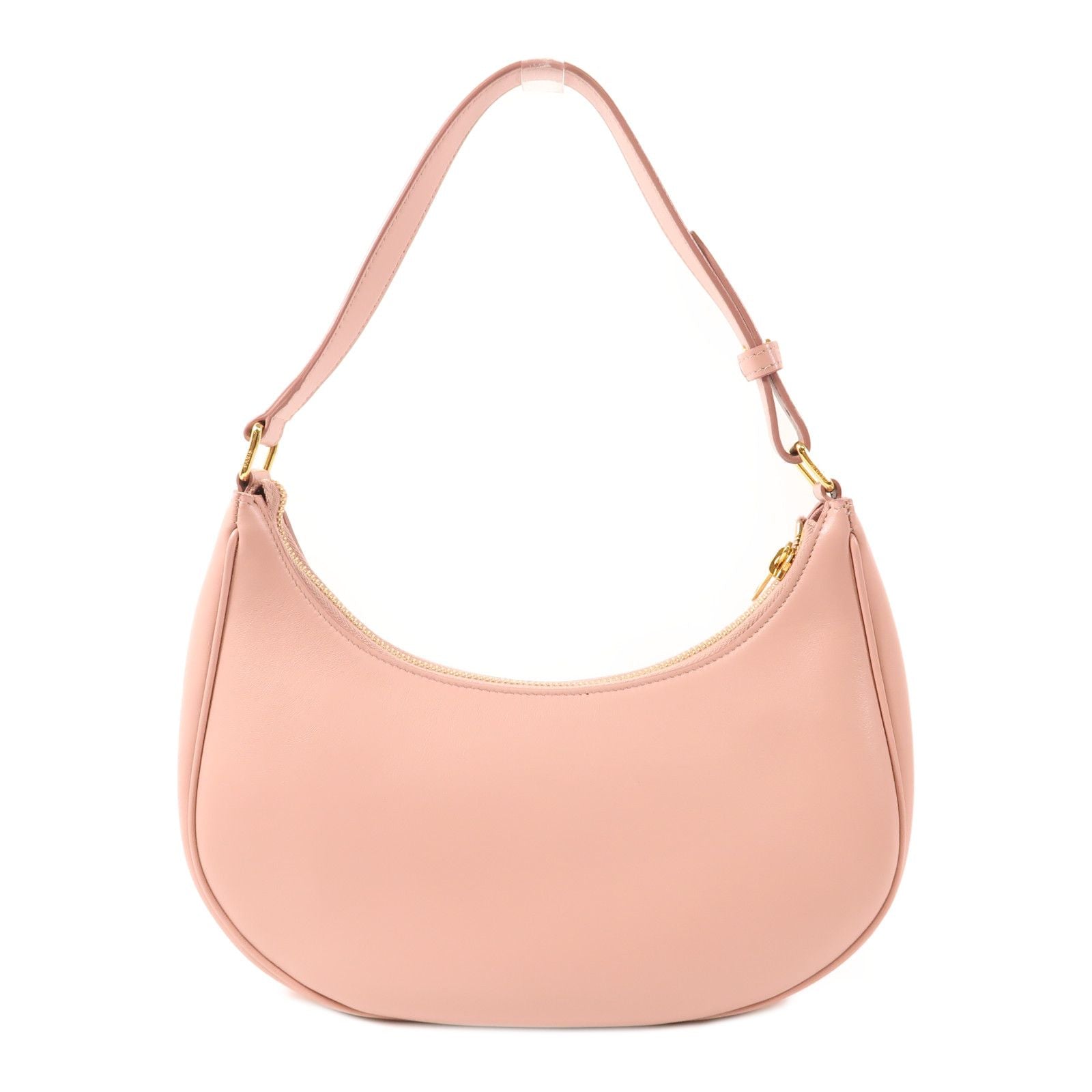 Celine Cowhide Leather Ava Golden Shoulder Bag Pink Calfskin (cowhide) S-ga-5210
