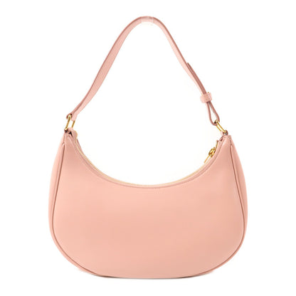 Celine Cowhide Leather Ava Golden Shoulder Bag Pink Calfskin (cowhide) S-ga-5210
