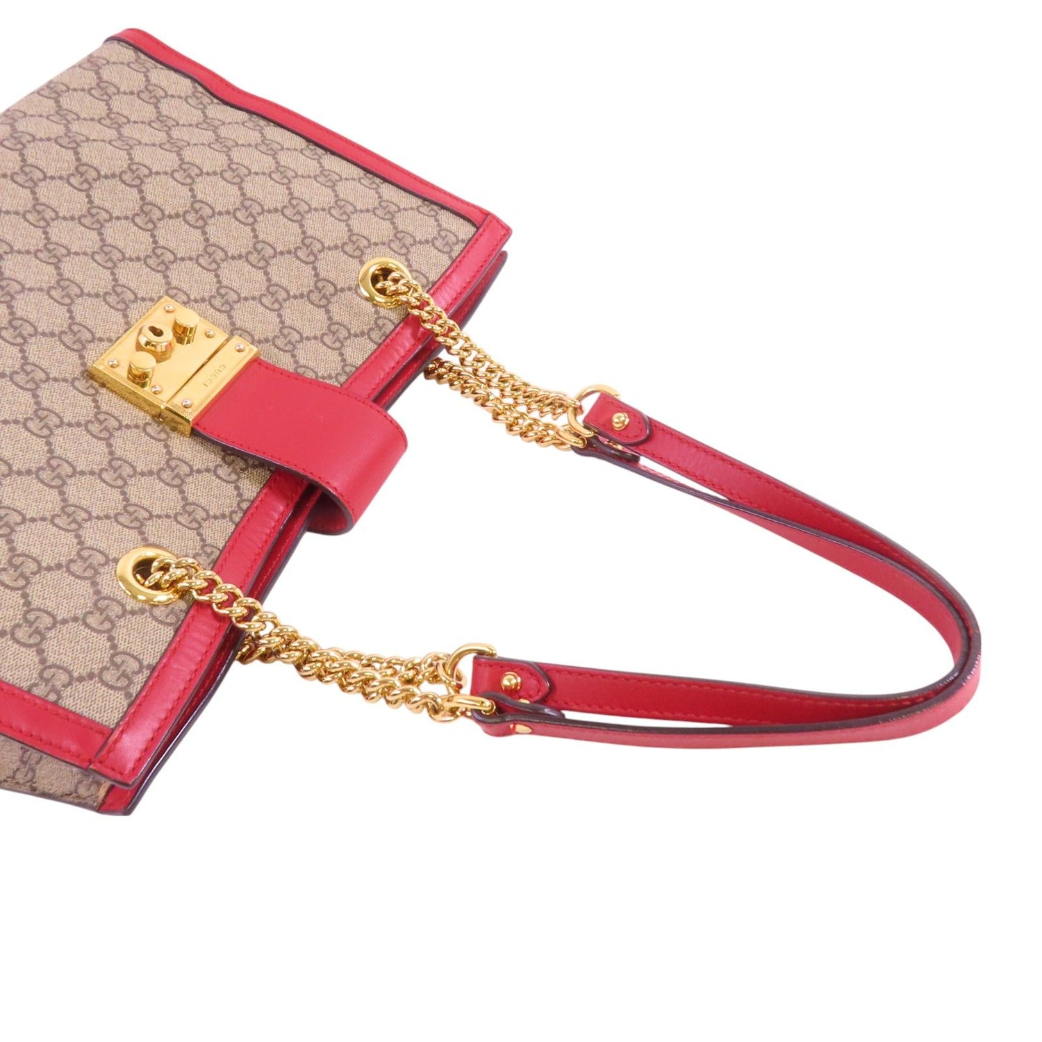 Gucci Medium Padlock Tote, GG Supreme