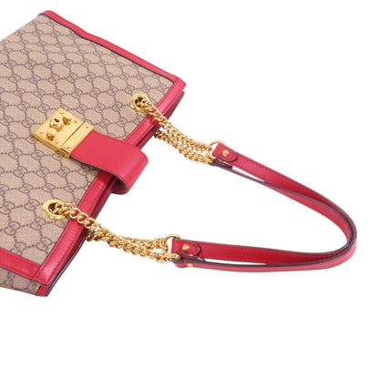 Gucci Medium Padlock Tote, GG Supreme
