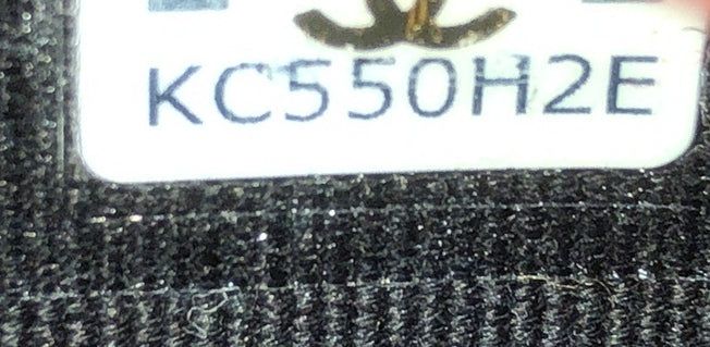 Chanel Logo Plate Oval Clutch With Chain Metal And Lambskin