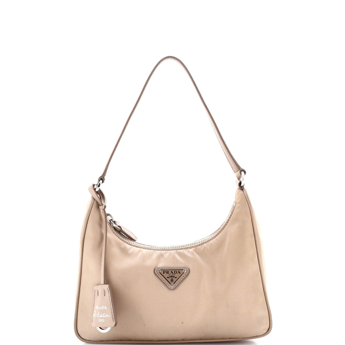 Prada Re-Edition 2005 Hobo Tessuto With Saffiano Leather Mini