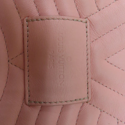 Louis Vuitton New Wave Love Lock Heart Shoulder Bag Calfskin Pink M 53205