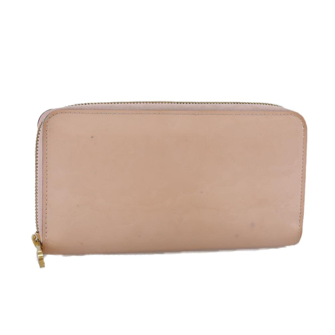 Louis Vuitton Vernis Zippy Wallet Rose Valerine M 93522 Lv Auth