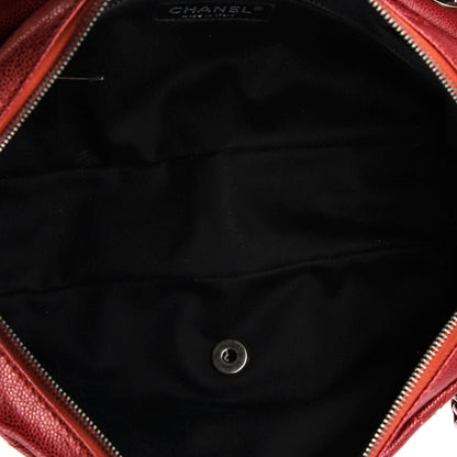 Chanel Easy Flap Bag Quilted Caviar Jumbo