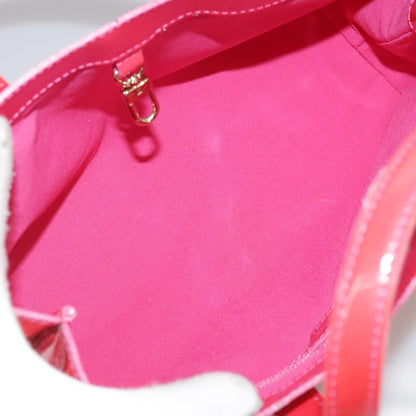 Louis Vuitton Vernis Wilshire Pm Hand Bag Rose Pop M 93643 Auth