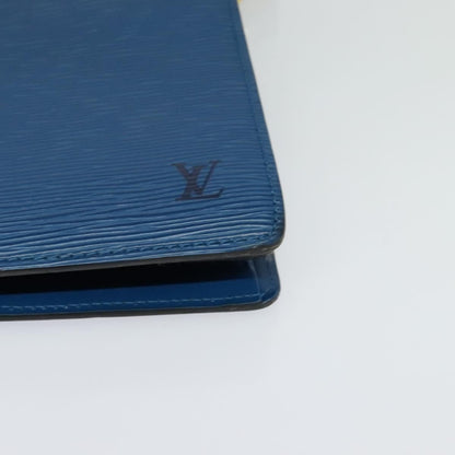 Louis Vuitton Epi Capuchin Shoulder Bag Blue M 52345 Lv Auth
