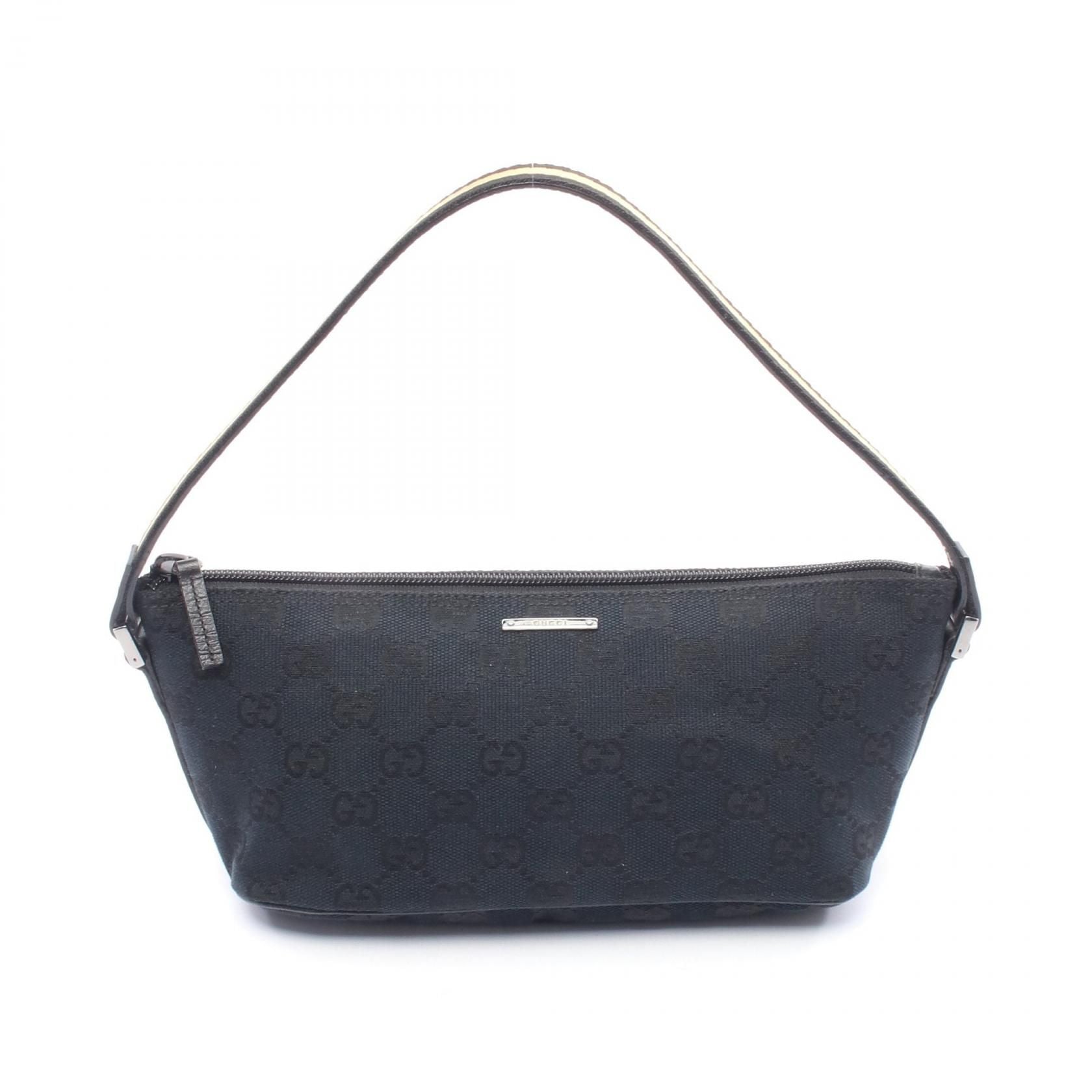 Gucci Monogram Boat Pochette Black