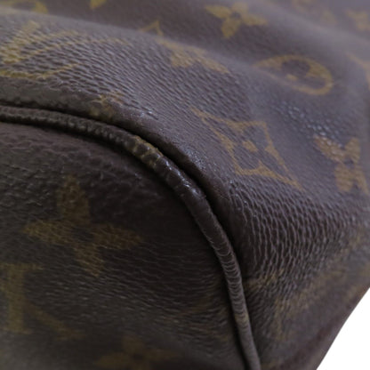 Louis Vuitton Monogram Neverfull Mm Gold Shoulder Bag Brown Shoulder Bag M 40156