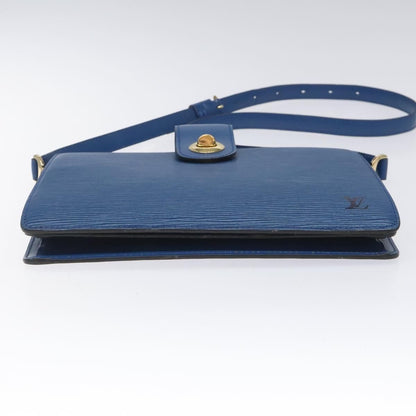 Louis Vuitton Epi Capuchin Shoulder Bag Blue M 52345 Lv Auth