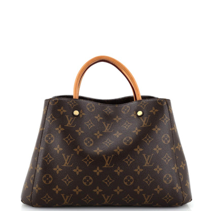 Louis Vuitton Montaigne Handbag Monogram Canvas Mm