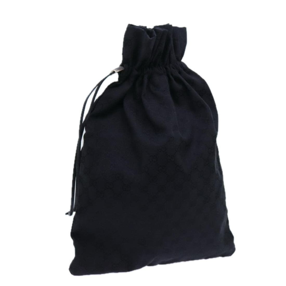 Gucci Gg Canvas Purse Pouch Black 014 1135 Auth