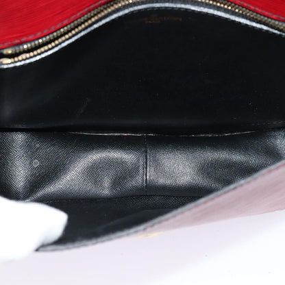 Louis Vuitton Epi Saint Cloud Gm Shoulder Bag Red M 52197 Lv Auth