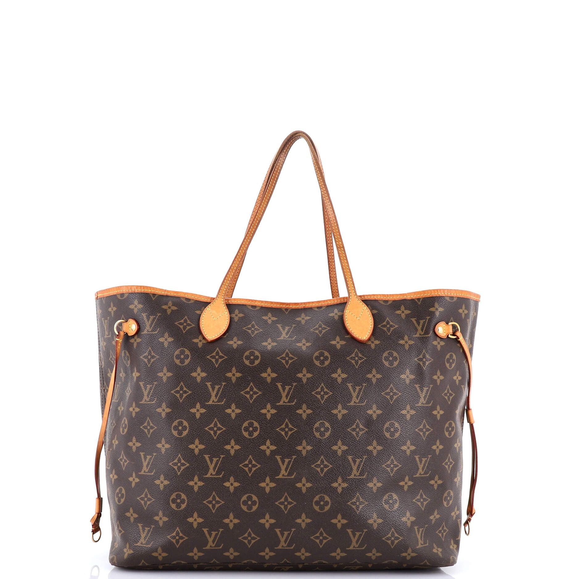 Louis Vuitton Neverfull Nm Tote Monogram Canvas Gm