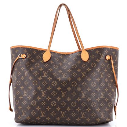 Louis Vuitton Neverfull Nm Tote Monogram Canvas Gm