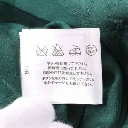 Chanel Green Coco Mark Button Other Jackets Wool P 51896v 38682