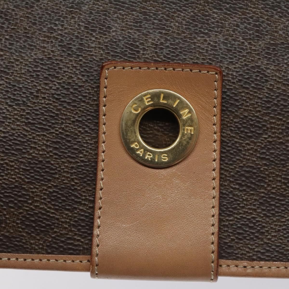 Celine Macadam Canvas Shoulder Bag