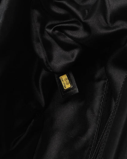 Chanel CC Checkered Velvet Shoulder Bag